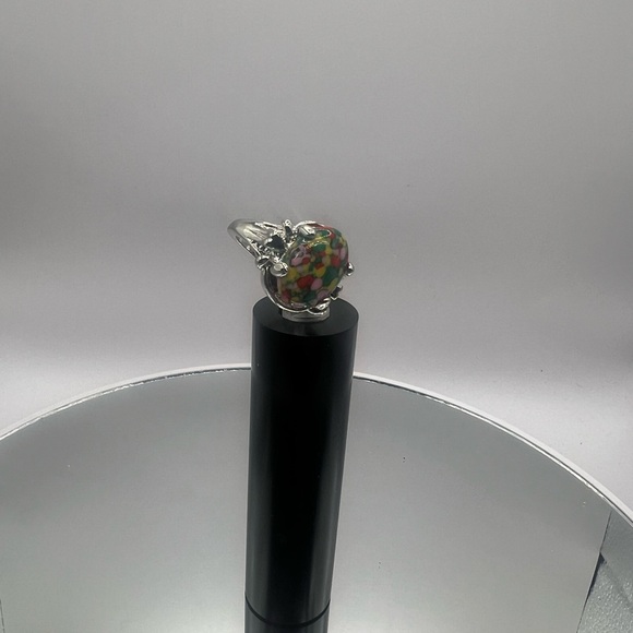 Brand New Ocean Jasper Silver Ring